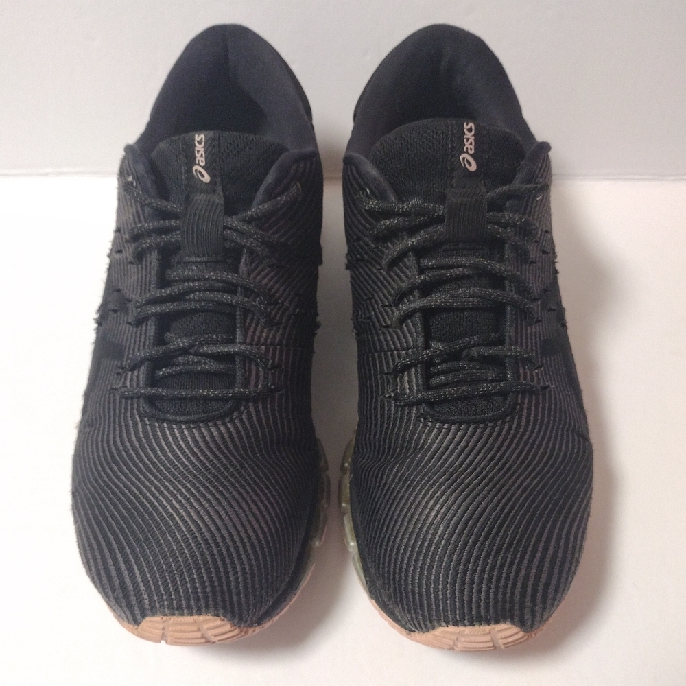 Asics Gel-Quantum 360 4 Women's Running Lace-Up Sneakers Size 7.5 Black/Carbon